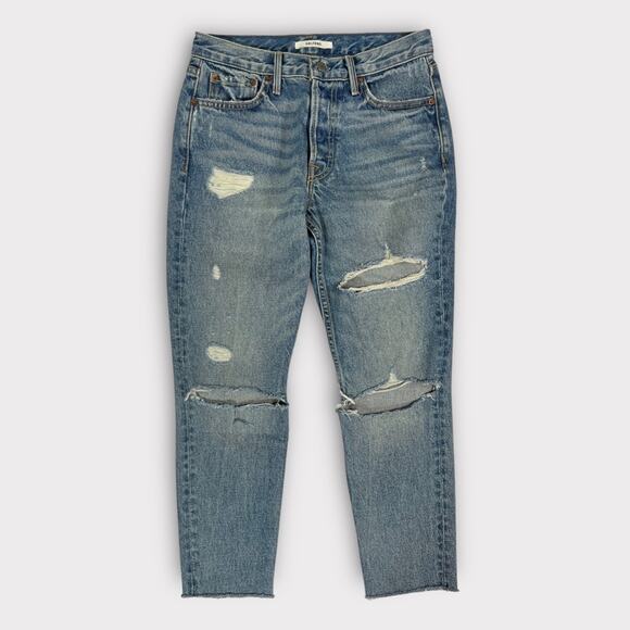 GRLFRND Petite Karolina High-Rise Skinny Jean in A Little More Love Size 27 - Picture 4 of 12